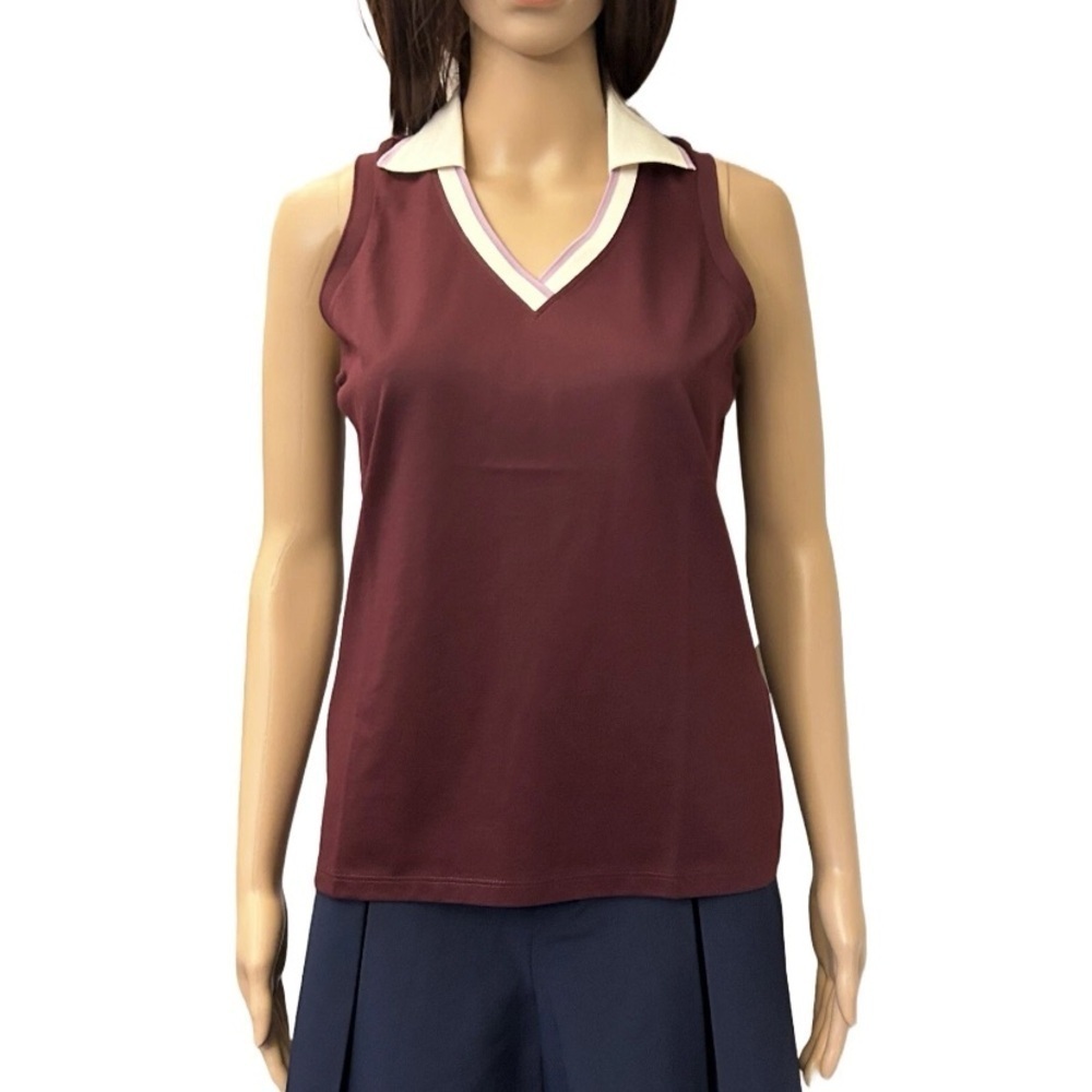 Ralph Lauren RLX Tailored Fit Sleeveless Polo Shirt Top Womens Size XS - NWT $98